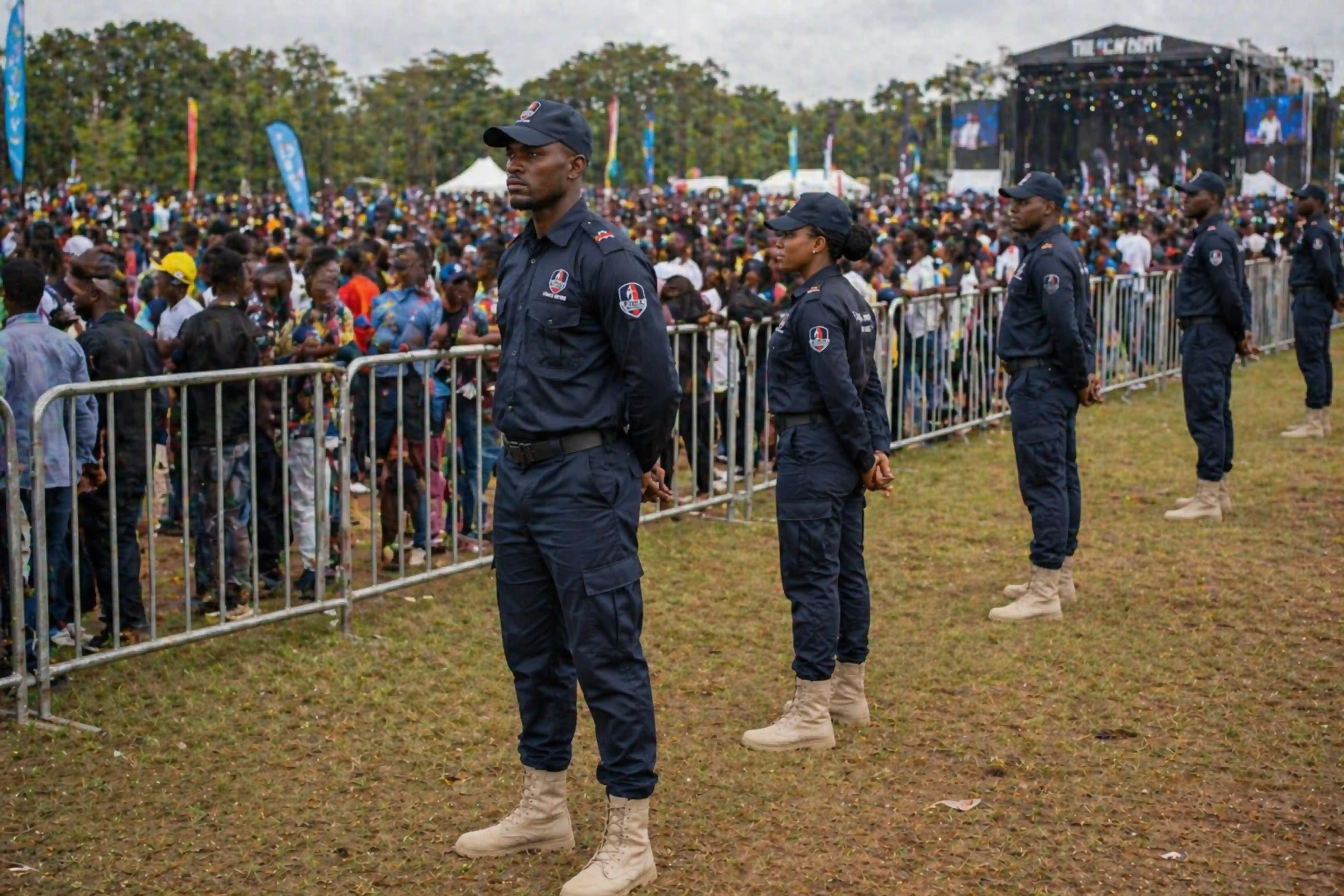 Event security personnel