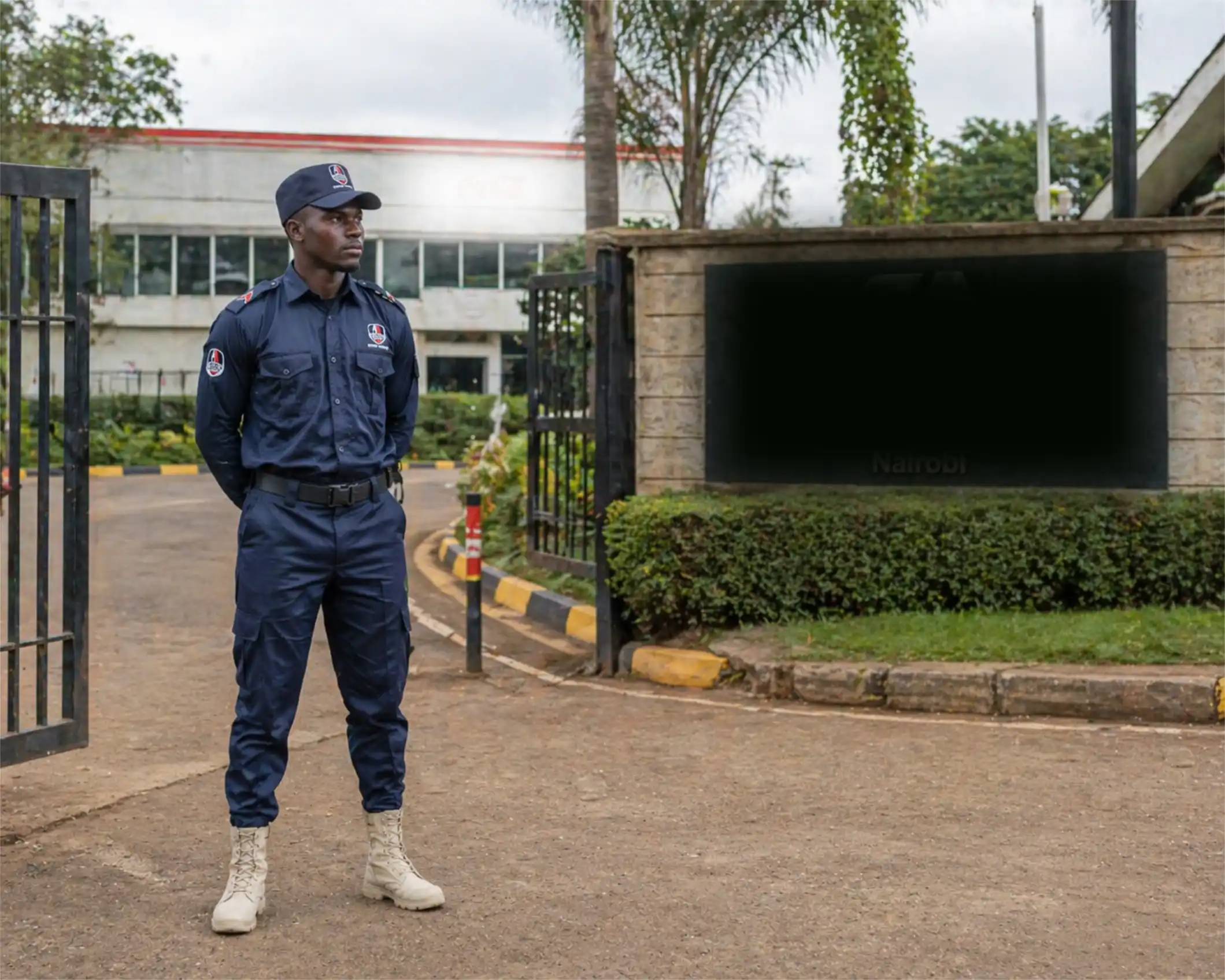 Manned guarding service