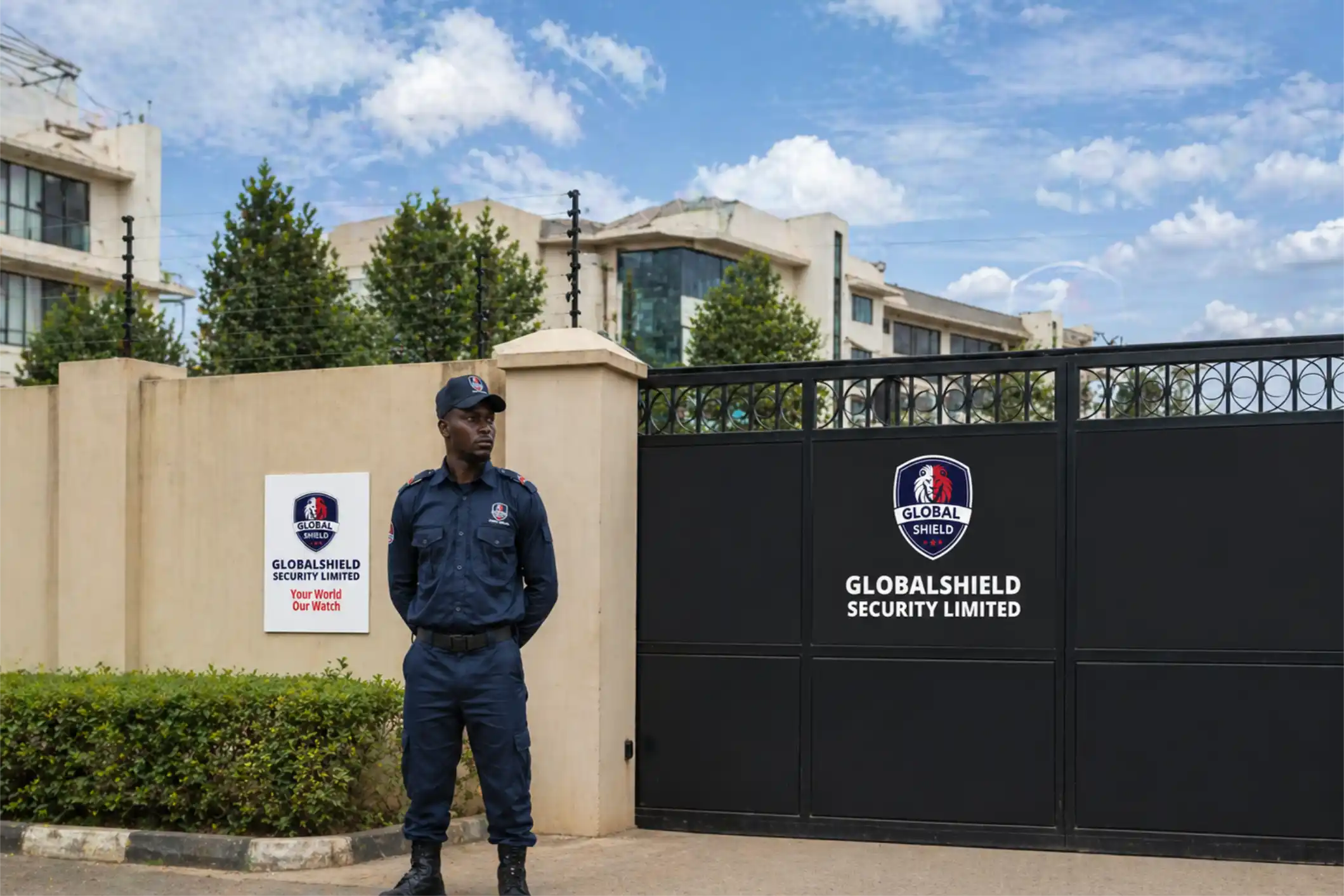 Manned guarding security personnel